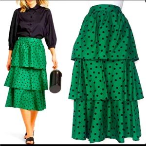 COPY - Who What Wear polka dots skirt